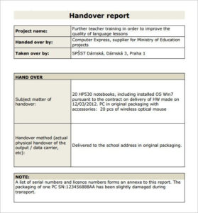 Handover Template 62 | Excel Calendar Template, Certificate With Regard To Handover Certificate Template