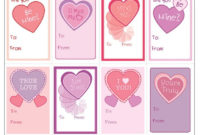 Hearts Valentine Cards Templates For Kids, Great Craft Idea Intended For Quality Valentine Card Template Word