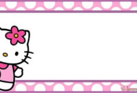 Hello Kitty Invitations Free Printable Templates In Hello Kitty Birthday Card Template Free