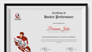 Hockey Certificate 4 Word, Psd Format Download | Free Intended For Hockey Certificate Templates