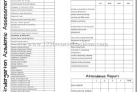 Homeschool Report Cards Within 11+ Homeschool Middle School Report Card Template
