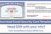 How To Add Signature On Ssn Psd File Within Blank Social For Quality Social Security Card Template Psd
