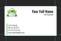 How To Create A Business Card Template In Photoshop Inside Business Card Template Size Photoshop