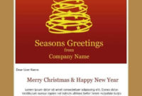How To Find The Right Holiday Email Templates In Time For Intended For Printable Holiday Card Email Template