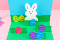 How To Make A Pop Up Easter Card Easy Easter Craft For Kids For Easter Card Template Ks2