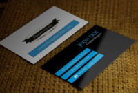 How To Make Your Own Business Card Using Photoshop Intended For Business Card Template Photoshop Cs6