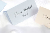 How To Print Place Cards Regarding Place Card Setting Template