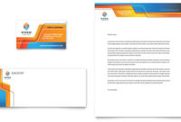 Hvac Business Card & Letterhead Template Design Regarding Quality Hvac Business Card Template