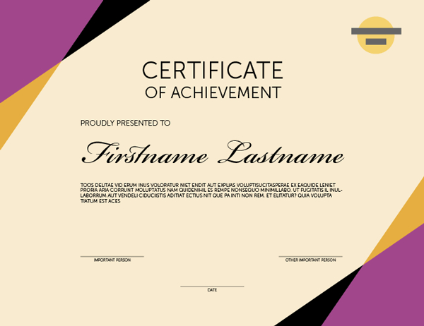 Indesign Template Of The Month: Certificates | Creativepro Regarding Indesign Certificate Template