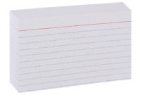 Index Card Ruled 3X5 100 | Taft College Bookstore With Regard To Quality 3X5 Note Card Template