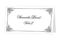 Instant Download Print At Home Place Cards Template Pertaining To Professional Paper Source Templates Place Cards