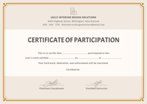 International Conference Certificate Templates (8 Within International Conference Certificate Templates