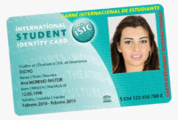 Isic Card, Hd Png Download Kindpng Regarding Isic Card For Best Isic Card Template