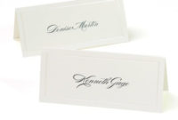 Ivory Pearl Border Printable Place Cards Pertaining To Quality Gartner Studios Place Cards Template
