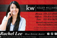 Keller Williams Realty Business Cards Templates For Kw Realtors 8A Pertaining To 11+ Keller Williams Business Card Templates