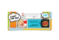 Kids Club Gift Certificate Template Design Intended For Kids Gift Certificate Template