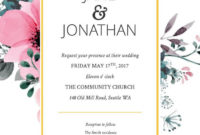Kulasara: 25 Images Free Making Of Invitation Card Within Church Wedding Invitation Card Template
