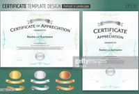 Landscape Certificate Templates (6) Templates Example Regarding Landscape Certificate Templates