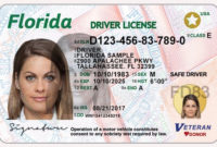 Latest Florida Driver&amp;#039;S License Psd Template Vccking With Regard To Professional Florida Id Card Template