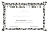 Long Service Award Certificate Template 8 | Professional Pertaining To Long Service Certificate Template Sample