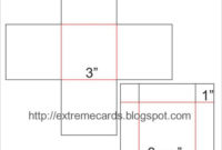 Magic Explosion Box Diagram | Exploding Box Template Throughout Pop Up Box Card Template