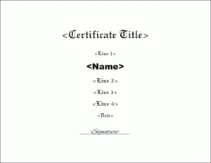 Make Your Own Certificate Intended For Borderless Certificate Templates