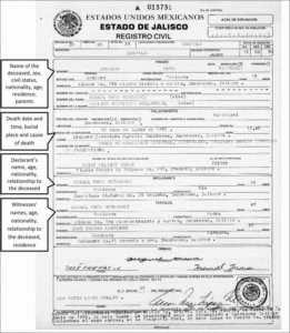 Marriage Certificate Translation From Spanish To English Inside Death Certificate Translation Template