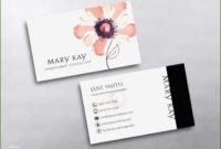 Mary Kay Business Card Template Free: 20 Objective With Pertaining To Quality Mary Kay Business Cards Templates Free