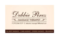 Massage Therapist Business Card Samples & Ideas For Massage Therapy Business Card Templates