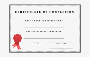 Medium Size Of Certificate Of Completion Template Free Inside Quality Class Completion Certificate Template