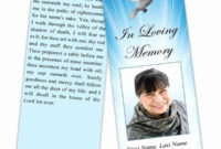 Memorial Cards For Funeral Template Free New Obituary For Printable Memorial Cards For Funeral Template Free