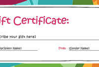 Microsoft Gift Certificate Template Free Word (3 Within Microsoft Gift Certificate Template Free Word