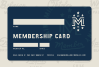Mmbc // Membership Card | Gym Membership Card, Gift Card Within Template For Membership Cards