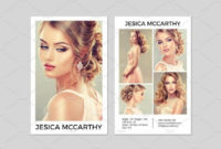 Model Comp Card Template ~ Addictionary Intended For Model Comp Card Template Free