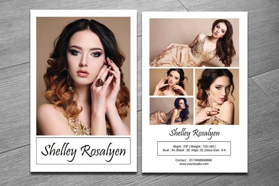 Model Comp Card Template Modeling Comp Card Ms Pertaining To Best Free Comp Card Template