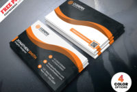 Modern Business Card Designs Template Psd | Psdfreebies With Calling Card Template Psd