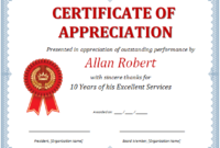 Ms Word Certificate Of Appreciation | Office Templates Online In Free Certificate Templates For Word 2007