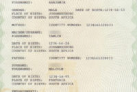 New Full Birth Certificates Issueddha » Move Up Uk With Regard To South African Birth Certificate Template