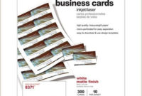 Office Depot Business Card Paper In 2020 | Office Depot Pertaining To Printable Office Depot Business Card Template