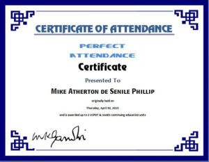 Perfect Attendance Certificate Template | Word &amp;amp; Excel Templates Pertaining To Perfect Attendance Certificate Template