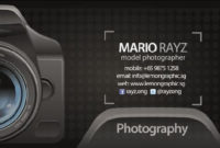 Photographer Business Card Psd Template Free Download Throughout Quality Photography Business Card Templates Free Download