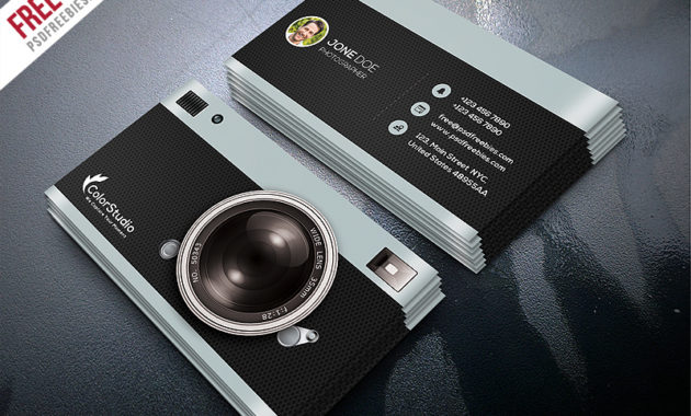 Photography Business Card Template Free Psd | Psdfreebies With Regard To Photography Business Card Template Photoshop