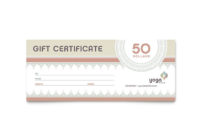 Pilates &amp;amp; Yoga Gift Certificate Template Design Inside Gift Card Template Illustrator