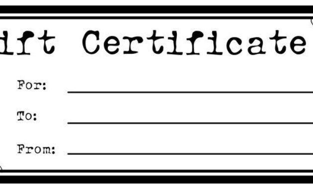 Pin On Ar Party Crafts For Homemade Gift Certificate Template