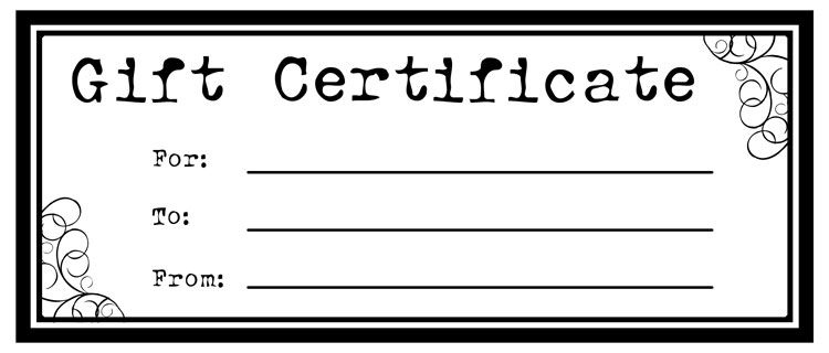 Pin On Ar Party Crafts For Homemade Gift Certificate Template
