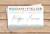 Pin On Business Cards Maker Pertaining To Rodan And Fields Business Card Template