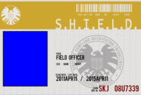 Pin On Card Template With Regard To Quality Shield Id Card Template