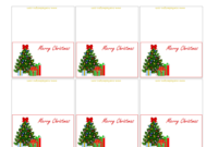 Pin On Christmas Pertaining To Professional Christmas Table Place Cards Template