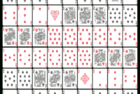 Pin On Crafts In Printable Playing Card Design Template