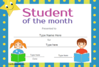 Pin On Eğitim For Printable Free Printable Student Of The Month Certificate Templates